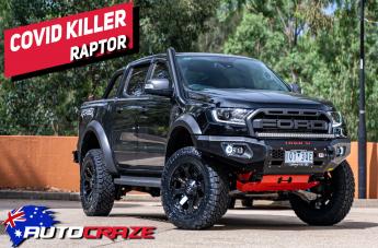 FORD RANGER RAPTOR AMBUSH MATTE BLACK